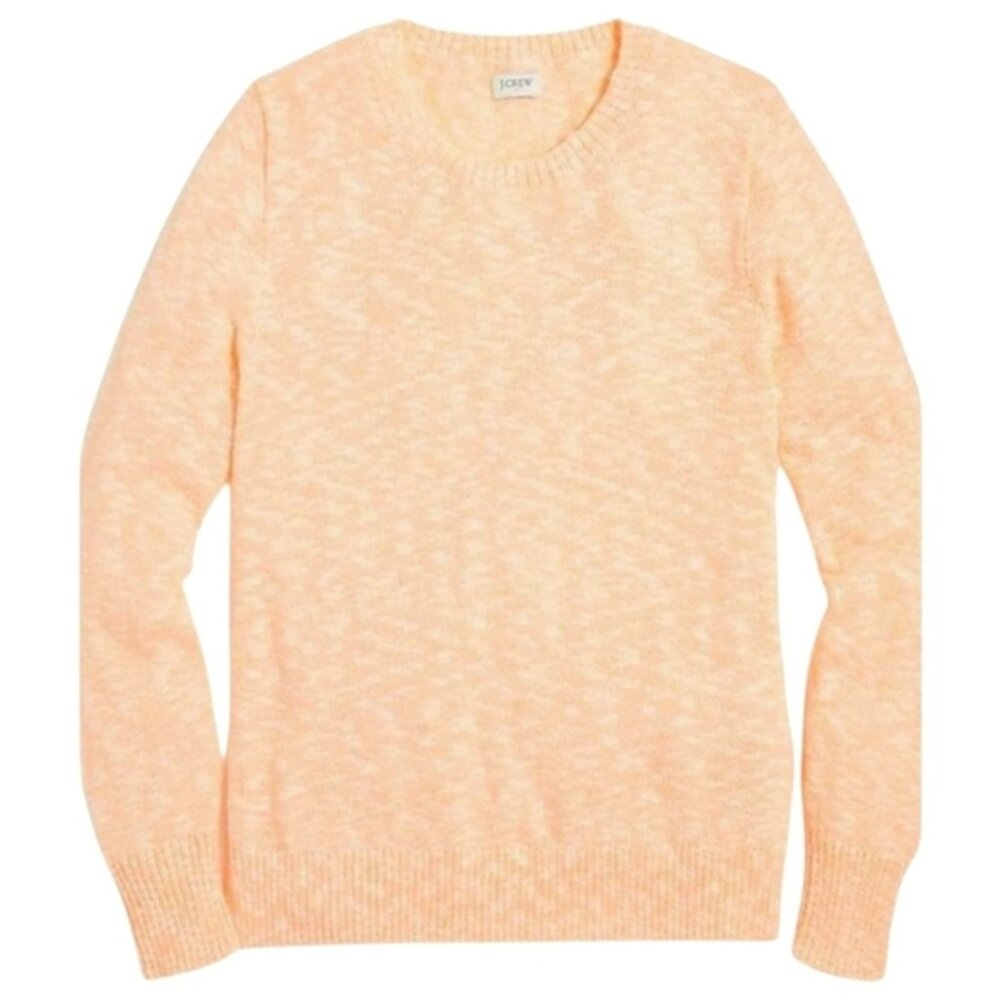 J. Crew Light Peach Crewneck Sweater - Picture 2 of 7